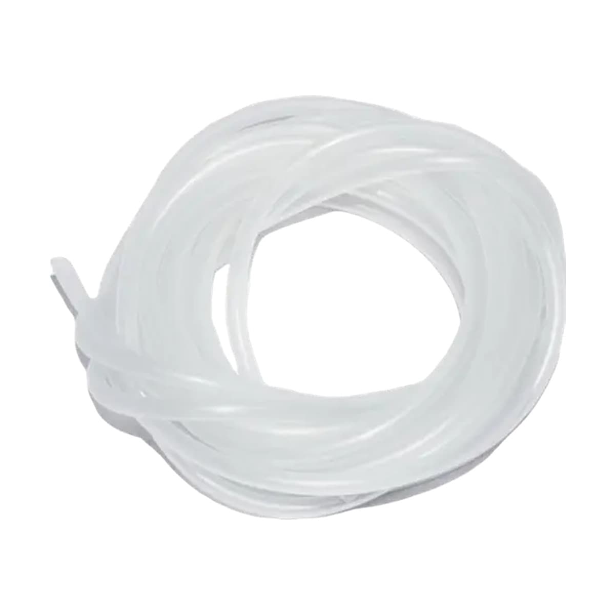 Coil of clear 3/16 inch aquarium airline tubing