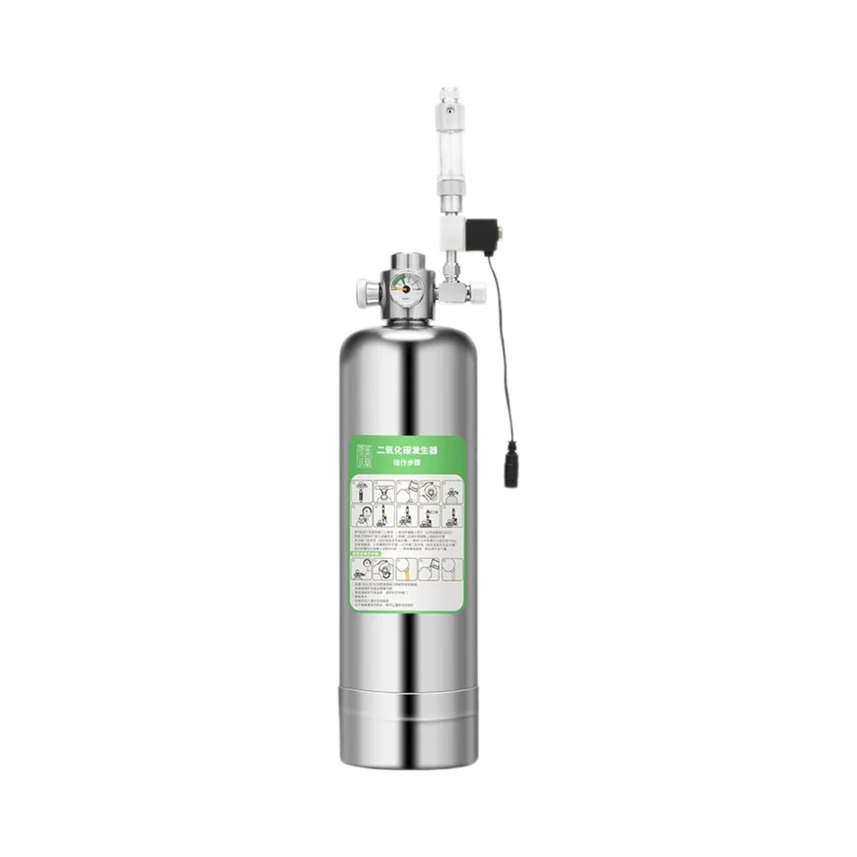 DIY CO2 Generator Kit — 2 L Stainless