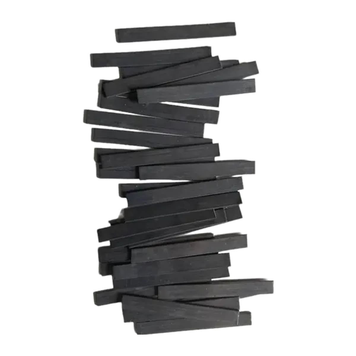 Ten aquarium plant weight strips for anchoring stems