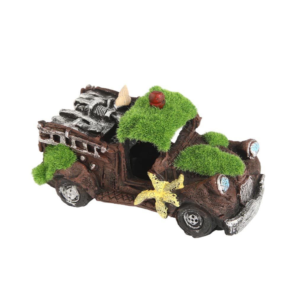 Resin Shipwreck Ornament