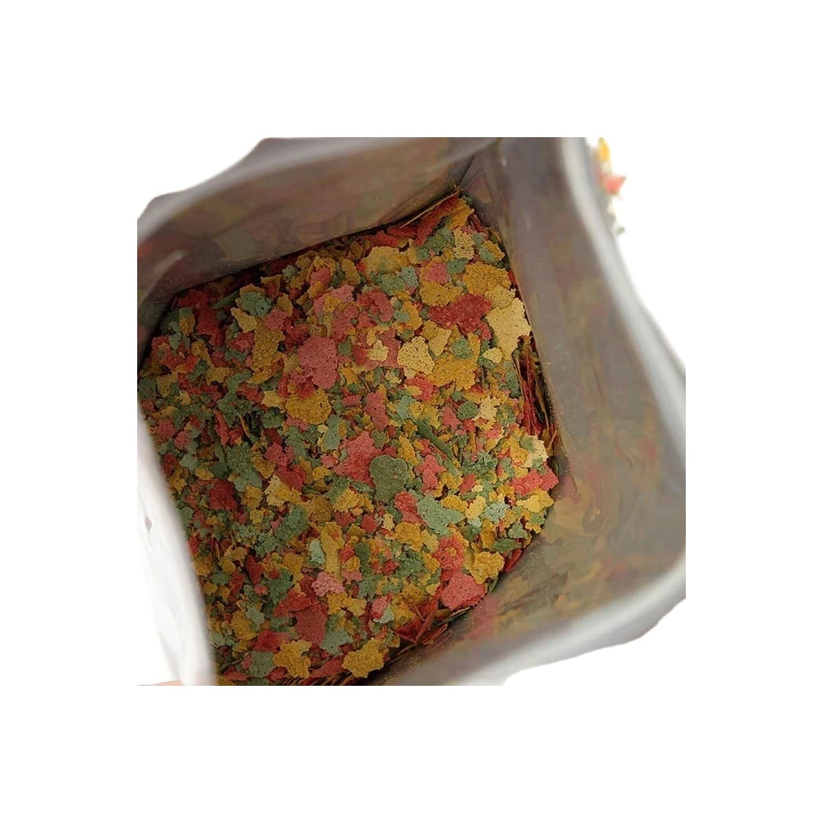 An everyday staple flake for community tanks — guppies, tetras, barbs, danios and anything else that feeds up 